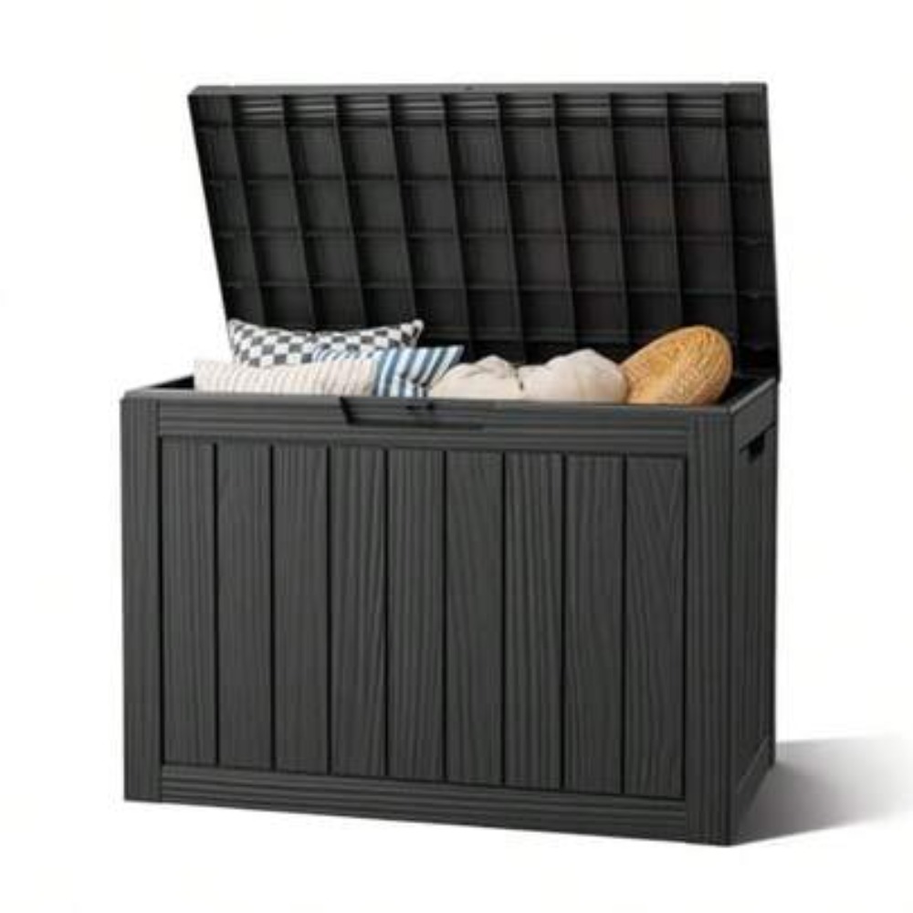 Outdoor Furniture Resin - 50 Gallon Outdoor Storage Box Waterproof