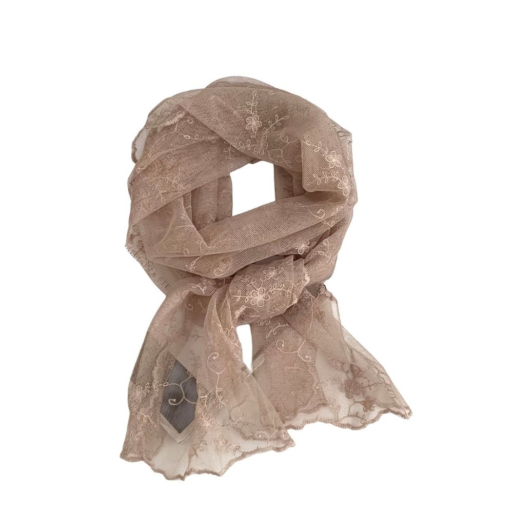Fashion Long Lace Scarf Breath - Outdoor Furniture Decor 评论和价格