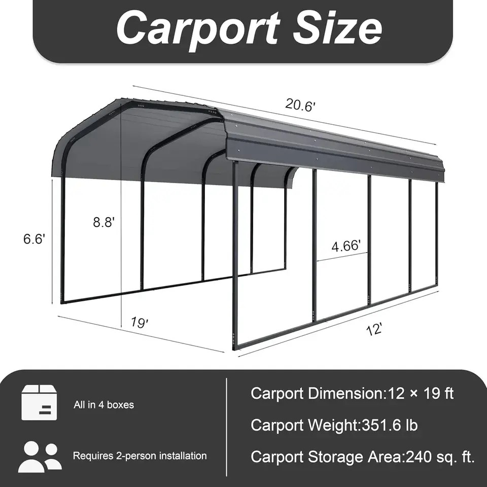 2026 Hot Sale 11x19ft Galvaniz - Outdoor Furniture Set Sale 评论和价格