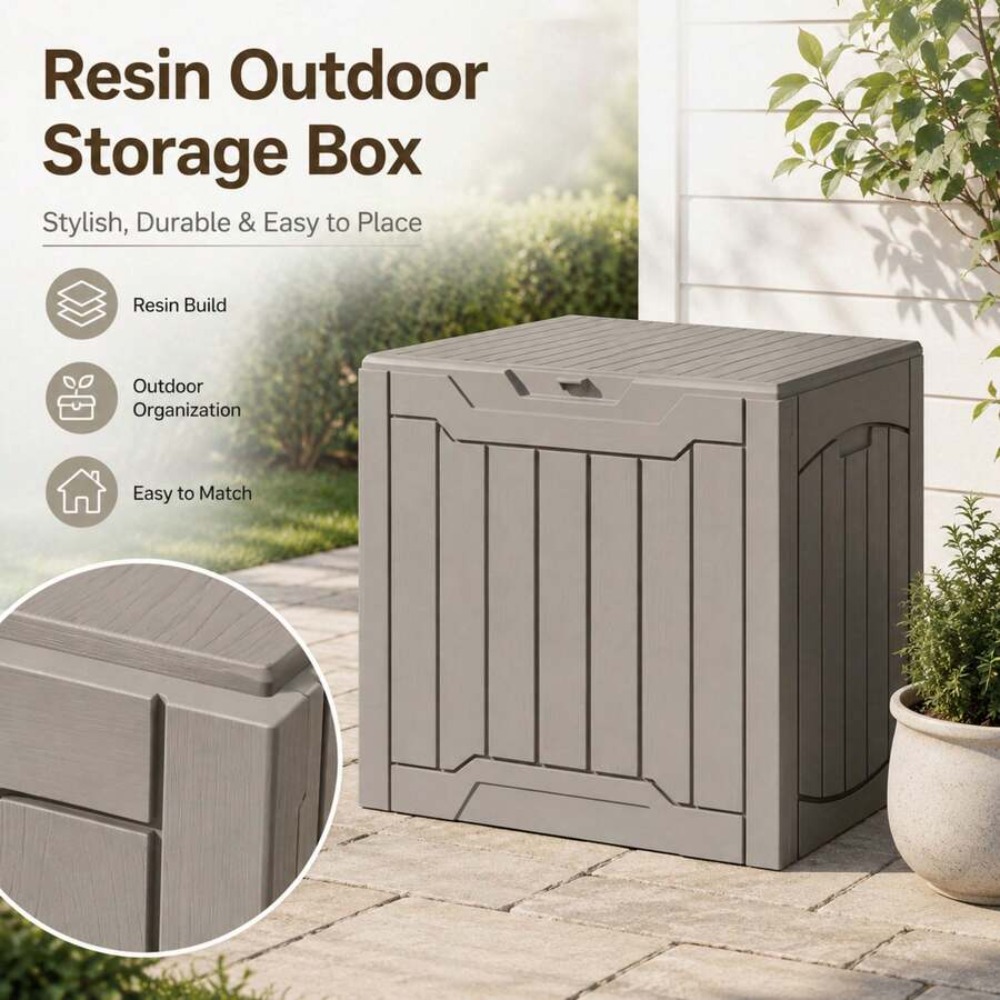 31 Gallon Waterproof Resin Out - Outdoor Furniture Resin 评论和价格
