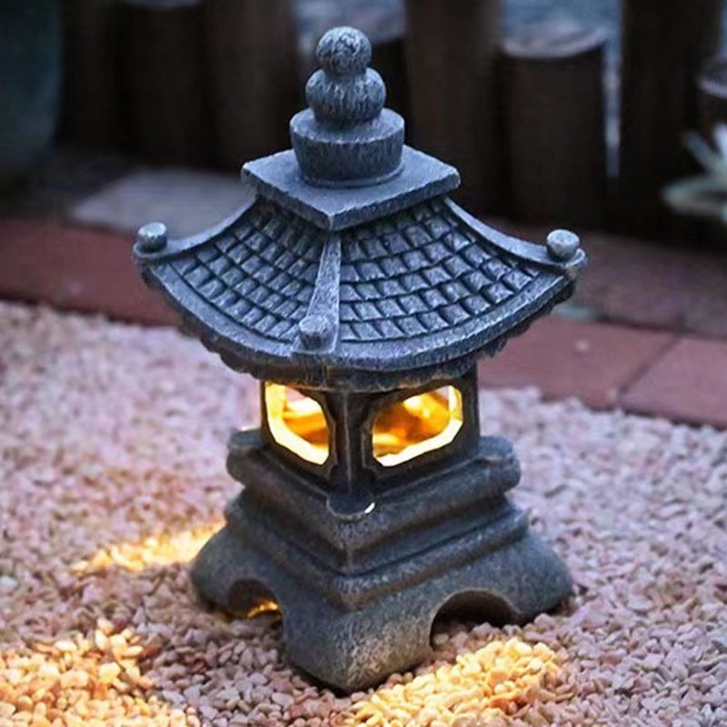 Chinese Vintage Solar Outdoor  - Outdoor Furniture Resin 评论和价格