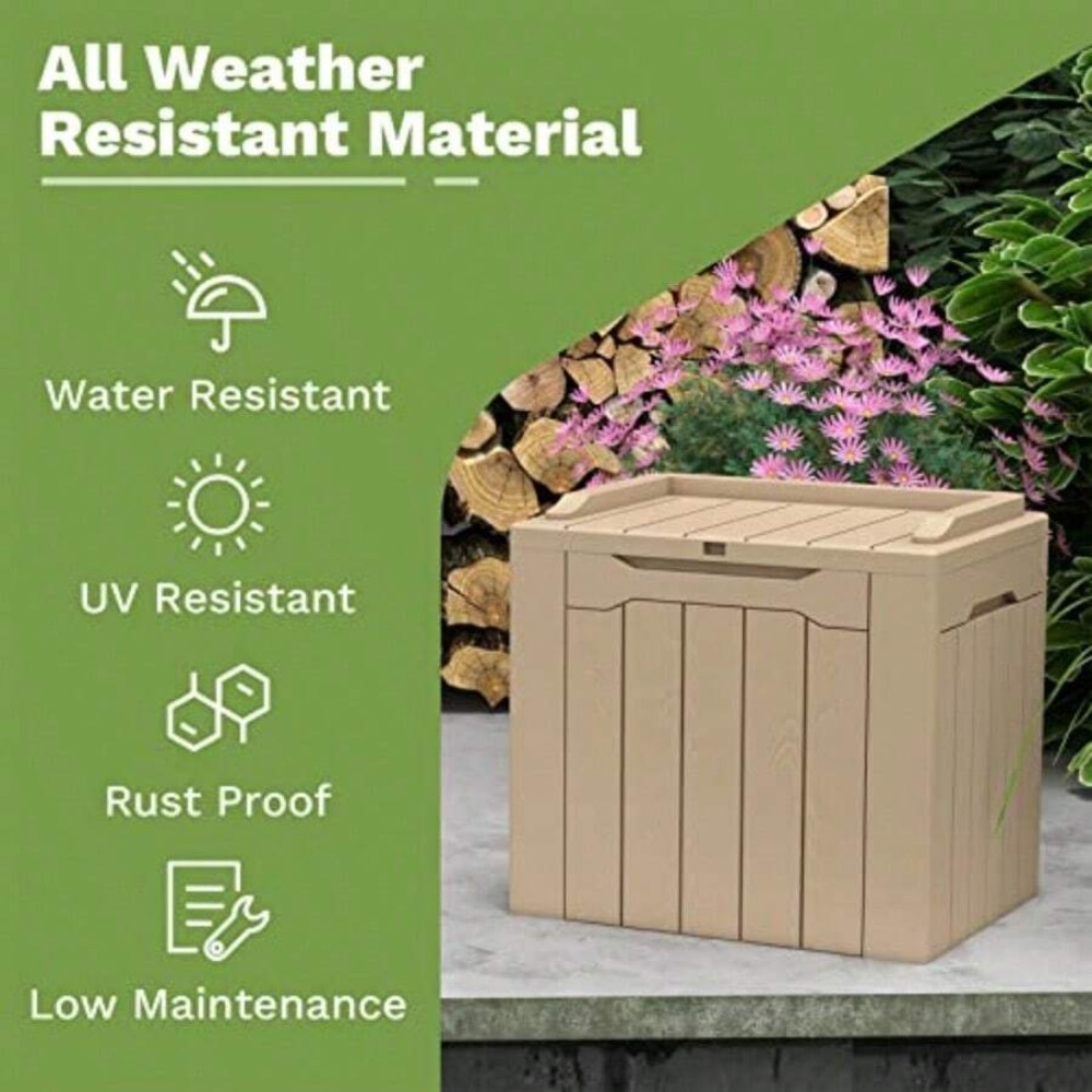 Extra Large 90 Gallon Resin De - Outdoor Furniture Resin 评论和价格