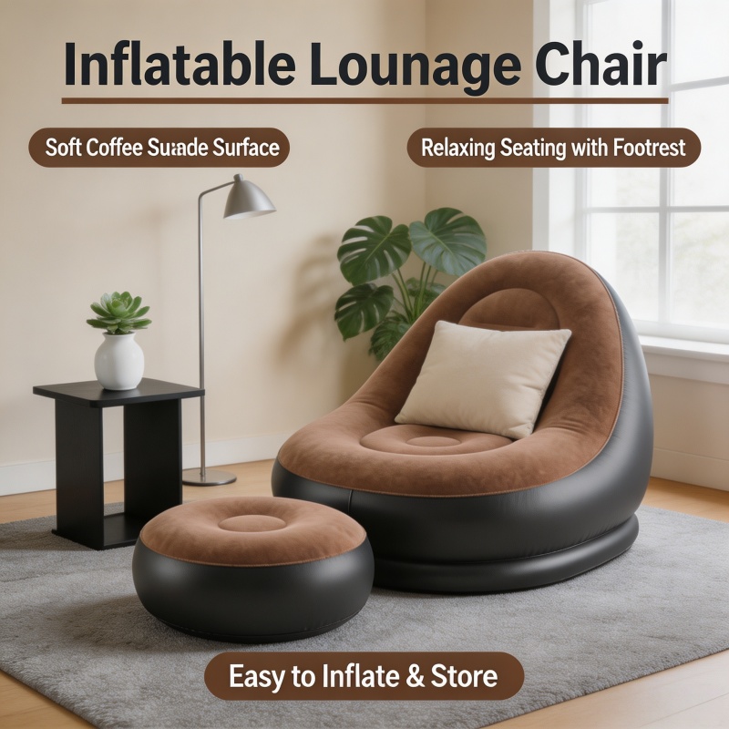 Lazy Couch Sofas Inflatable Ch - Outdoor Furniture Recliner Set 评论和价格
