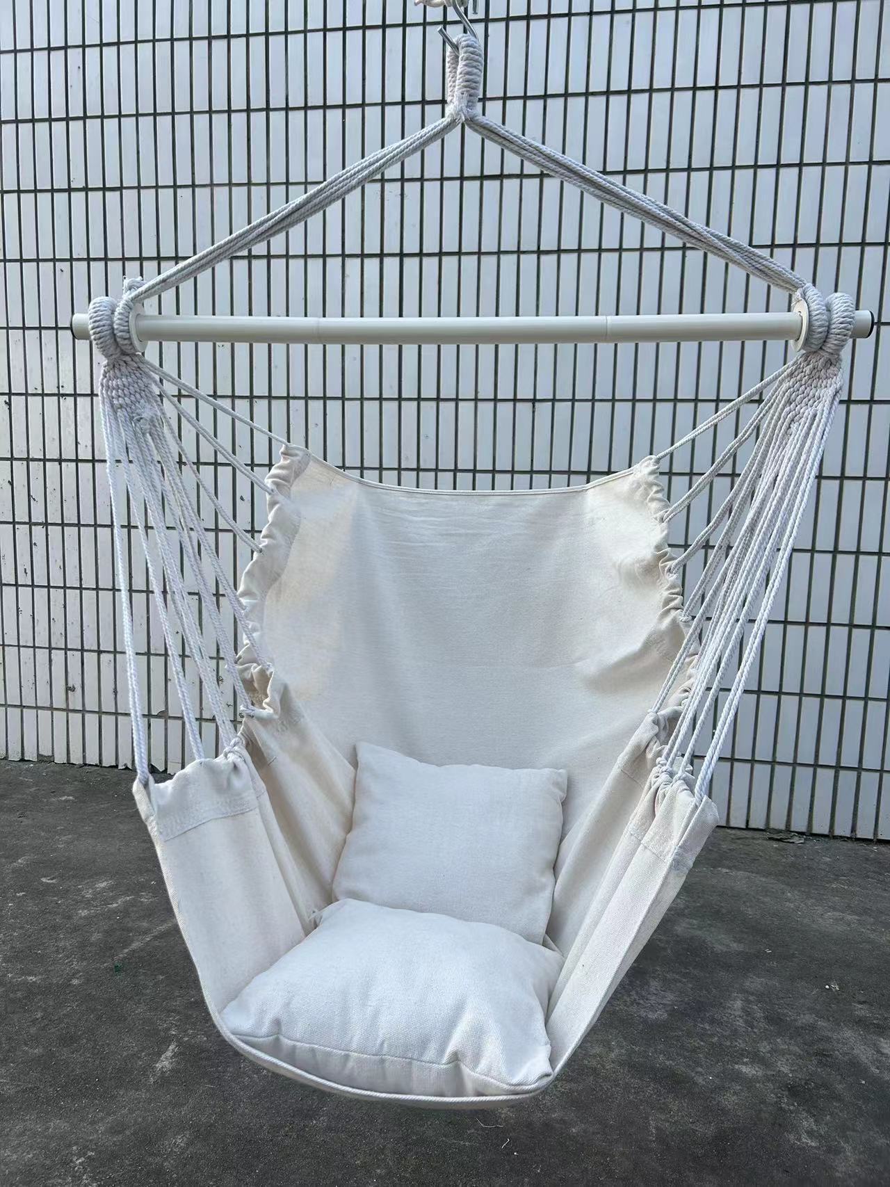 1pc Leisure Fabric Hammock Cha - Outdoor Furniture For Cafe 评论和价格