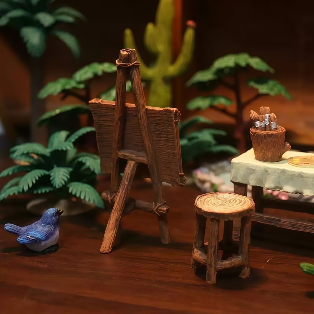 WORTHOWN-Fairy Garden,Miniatur - Outdoor Furniture Resin 评论和价格