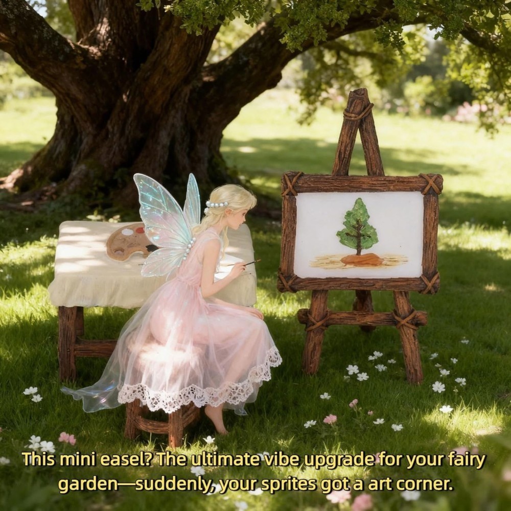 WORTHOWN-Fairy Garden,Miniatur - Outdoor Furniture Resin 评论和价格