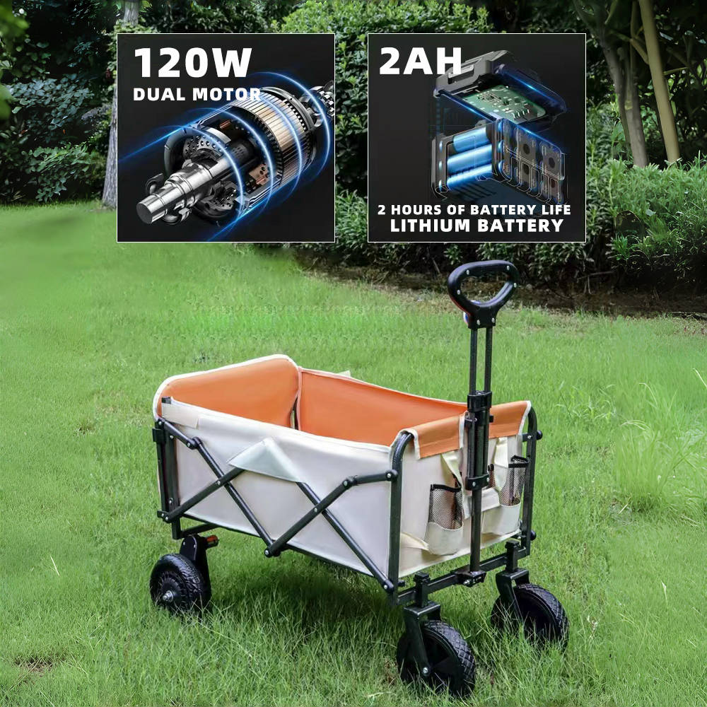 Electric Camping Wagon Cart Fo - Outdoor Furniture Shop 评论和价格