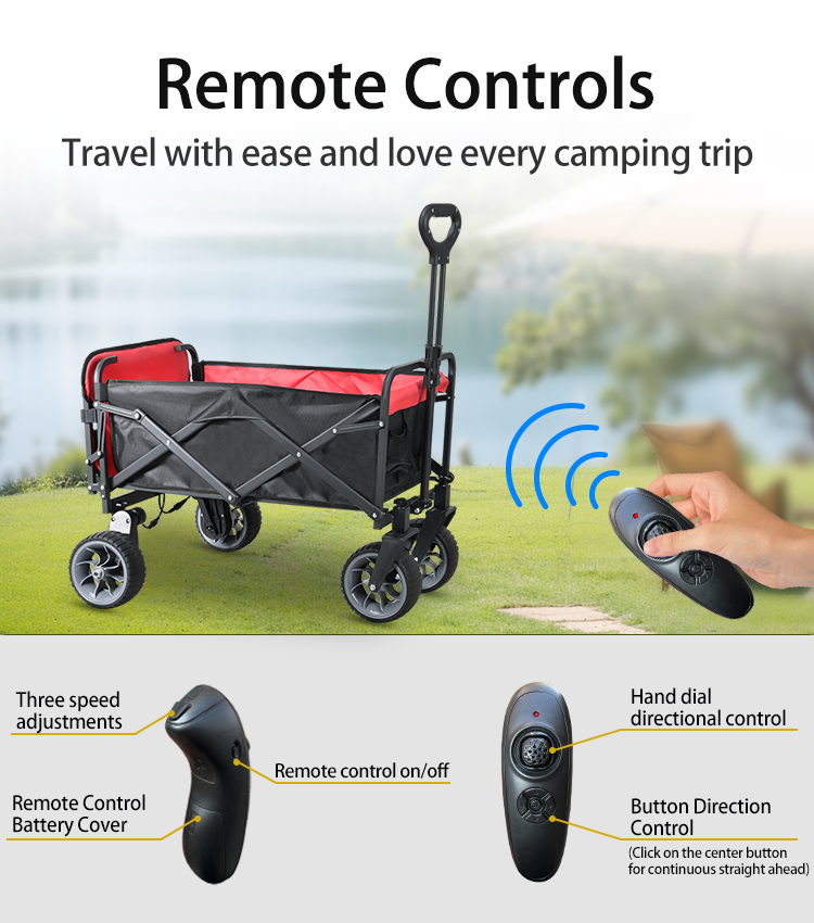 Electric Camping Wagon Cart Fo - Outdoor Furniture Shop 评论和价格