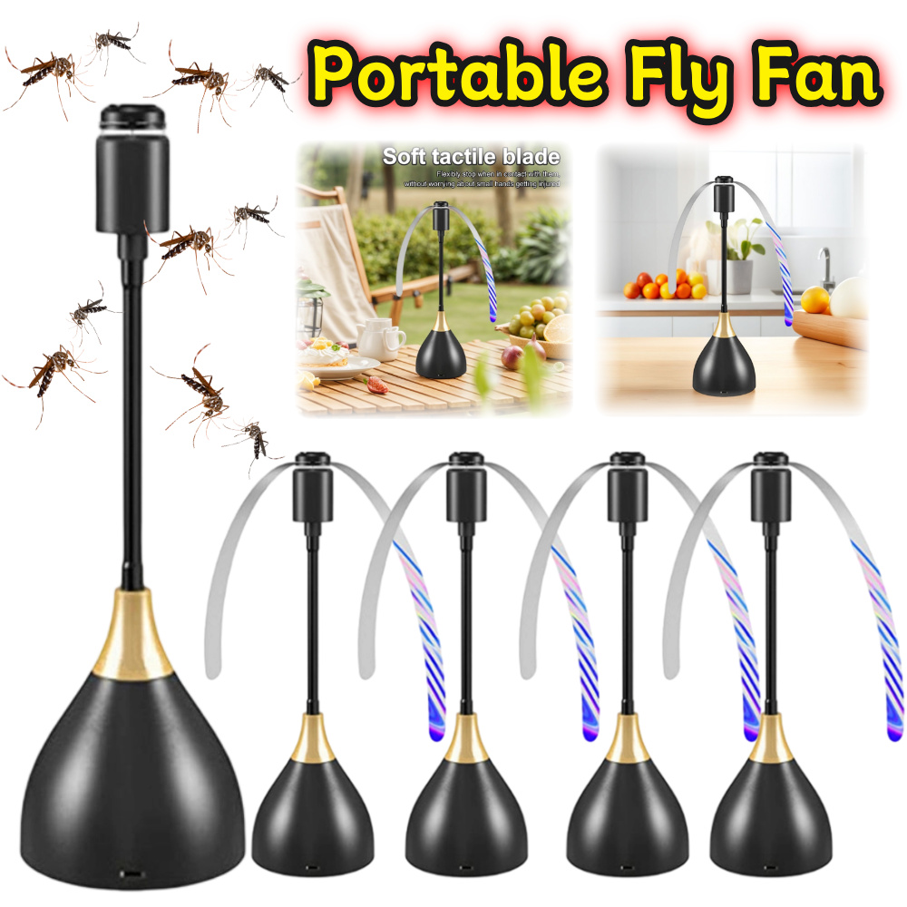 1-3PCS Fly Fans for Tables Por - Outdoor Furniture European 评论和价格