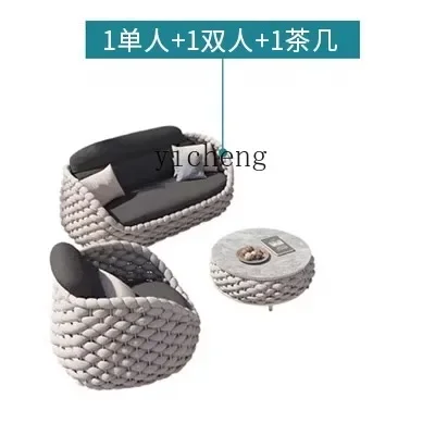 outdoor sofa courtyard villa b - Outdoor Furniture Resin 评论和价格