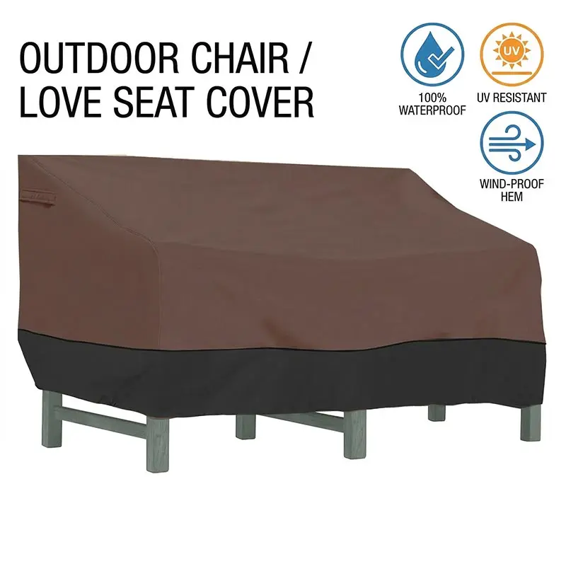Heavy-Duty Patio Double Sofa C - Outdoor Furniture Heavy 评论和价格