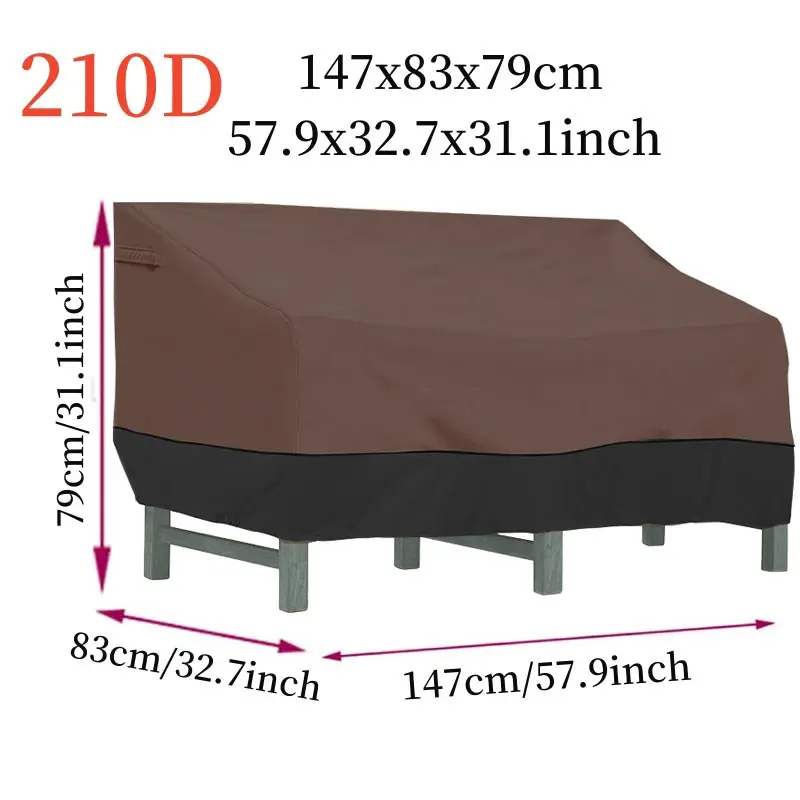 Heavy-Duty Patio Double Sofa C - Outdoor Furniture Heavy 评论和价格