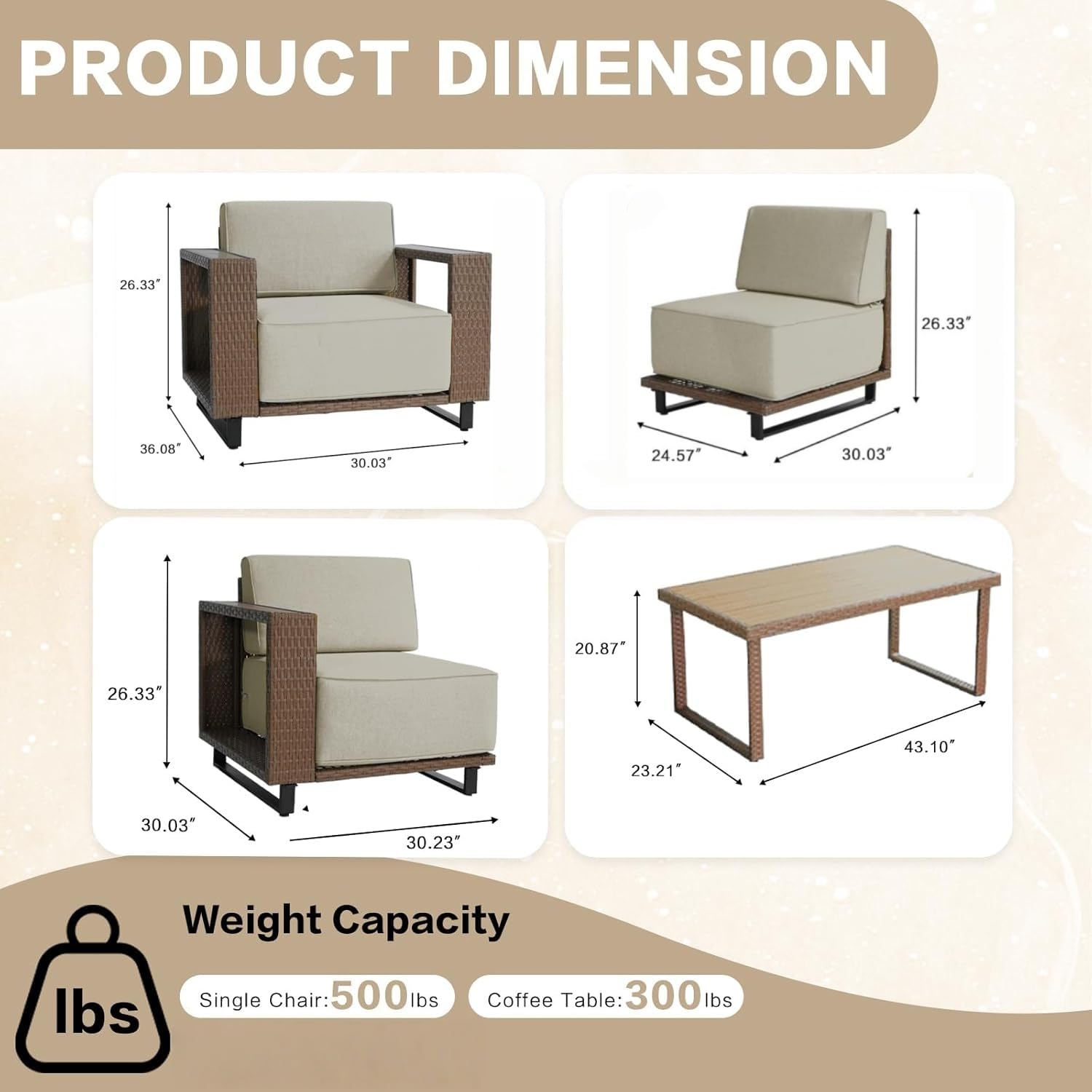 7 Pieces Outdoor Patio Furnitu - Outdoor Furniture On Sale 评论和价格