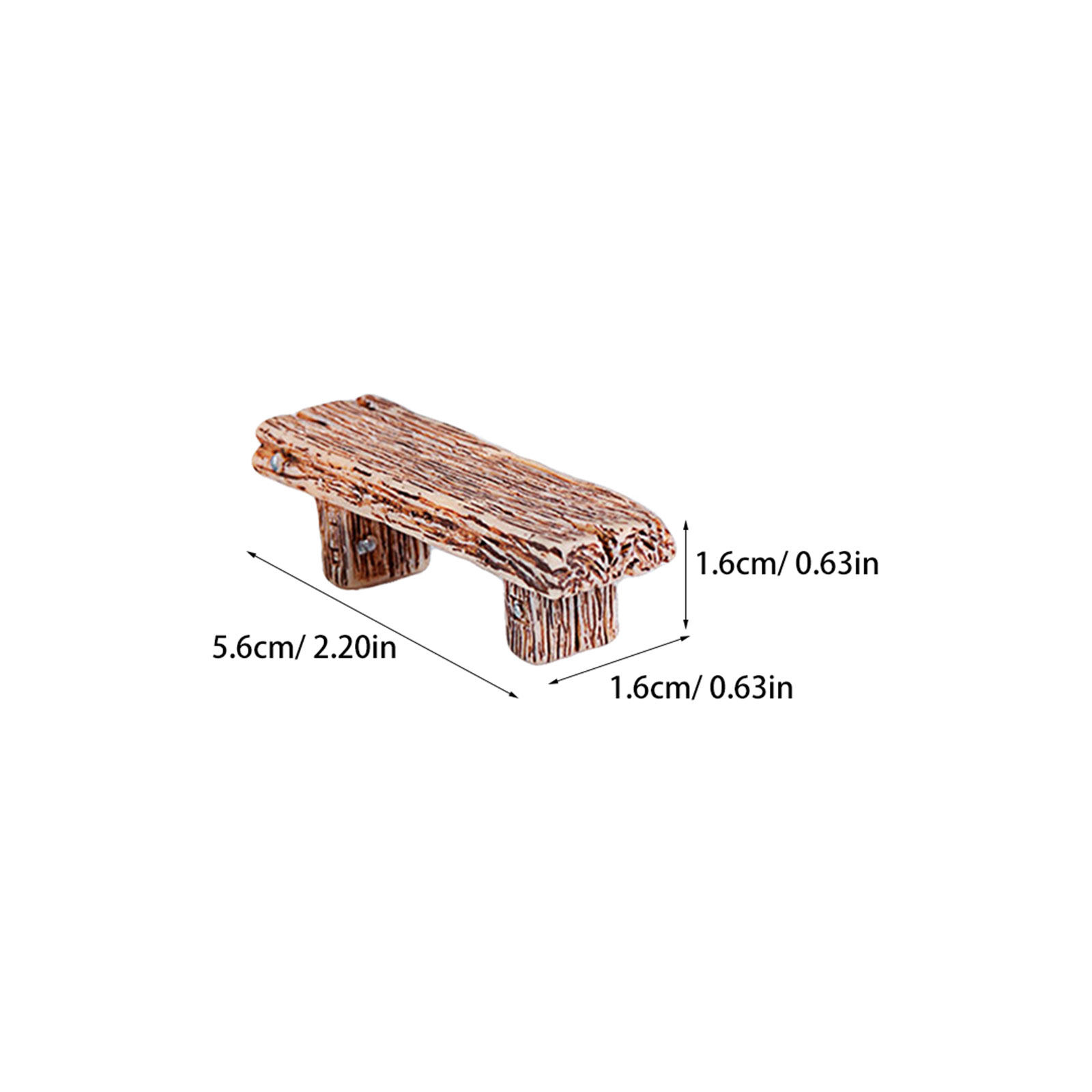 18Pcs Miniature Resin Bench Mo - Outdoor Furniture Resin 评论和价格