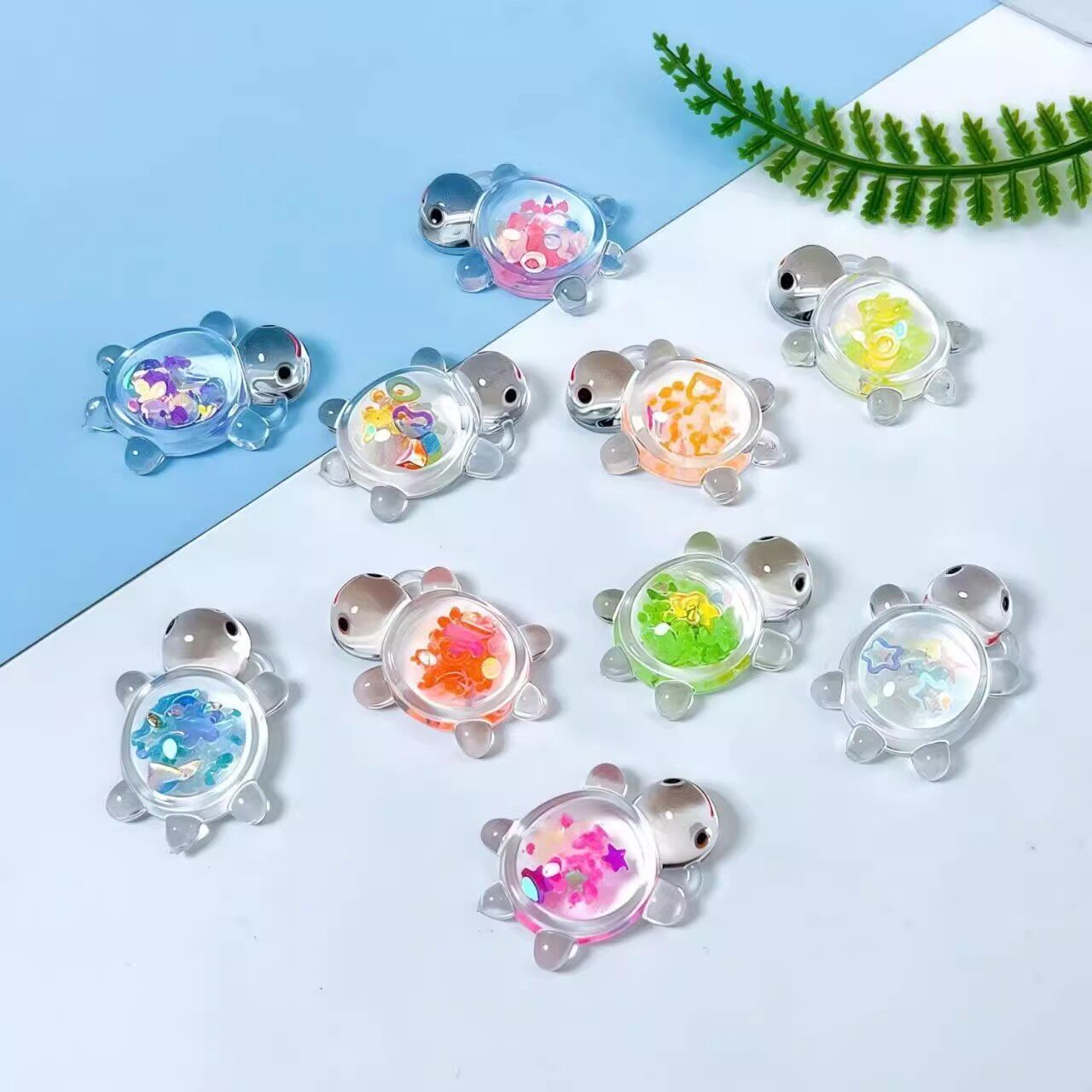 10/15 Pieces of Turtle-Shaped  - Outdoor Furniture Resin 评论和价格