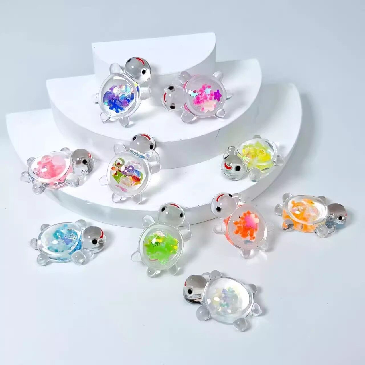 10/15 Pieces of Turtle-Shaped  - Outdoor Furniture Resin 评论和价格