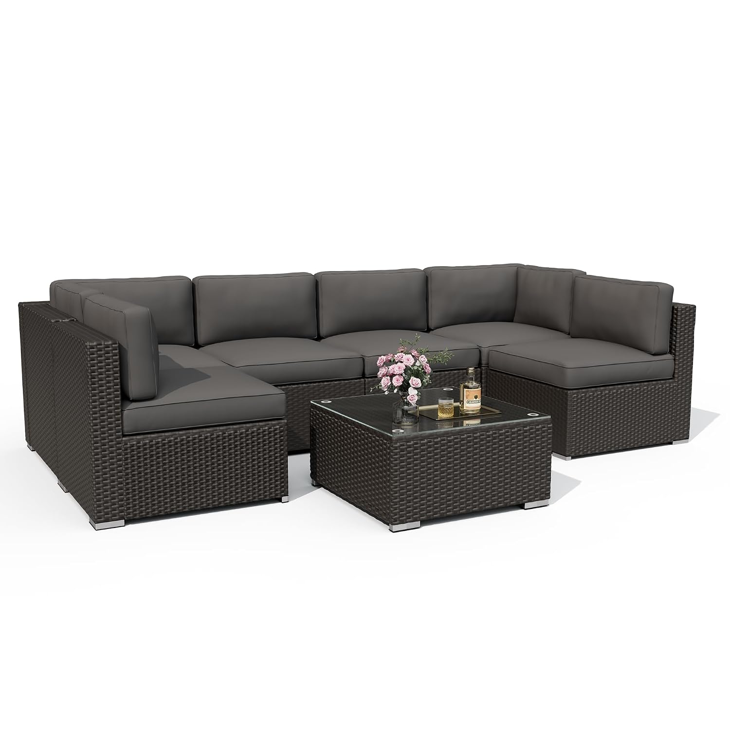 7 Pieces Outdoor Patio Furnitu - Outdoor Furniture On Sale 评论和价格