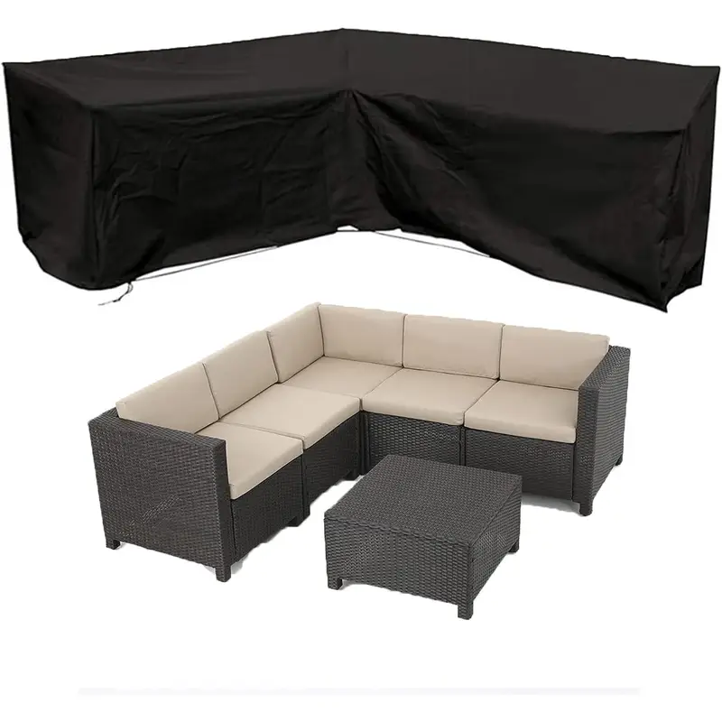 Anti-UV L-shaped Outdoor Sofa  - Outdoor Furniture Varnish 评论和价格