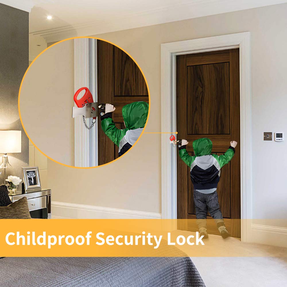 KAK Portable Door Lock Keyless - Outdoor Furniture Hotel 评论和价格