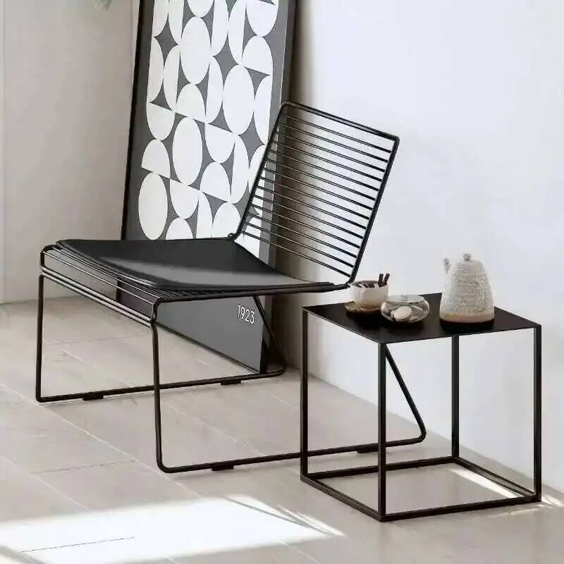 Simple Cafe Balcony Leisure Ir - Outdoor Furniture Shop 评论和价格
