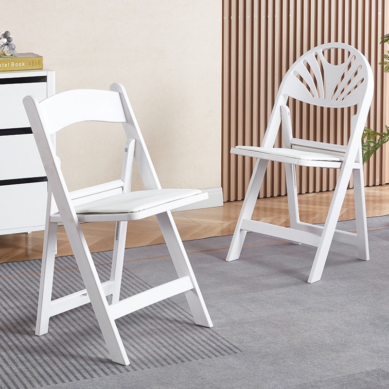 Foldable Chair Plastic Banquet - Outdoor Furniture Resin 评论和价格