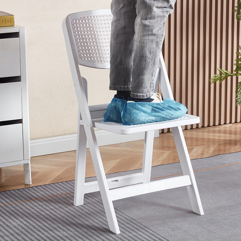 Foldable Chair Plastic Banquet - Outdoor Furniture Resin 评论和价格