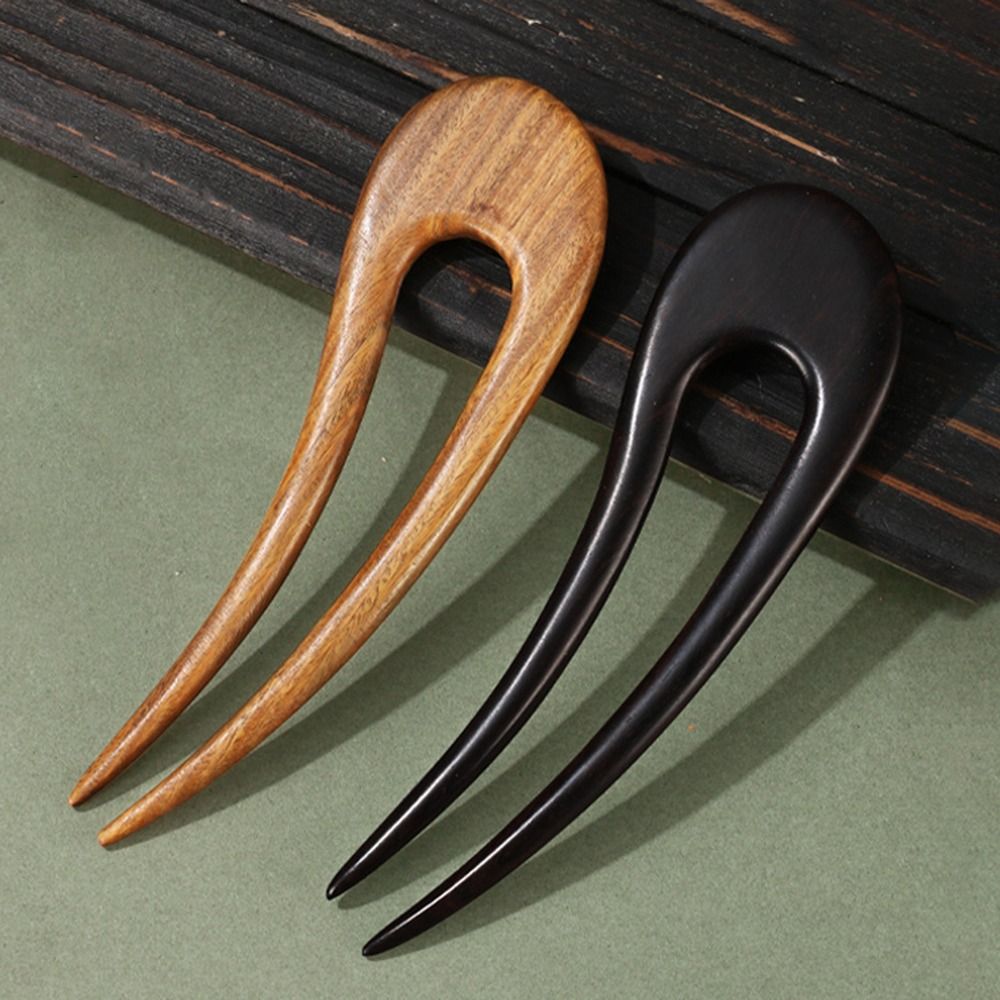 Headwear U Shaped Wooden Hair  - Outdoor Furniture Decor 评论和价格
