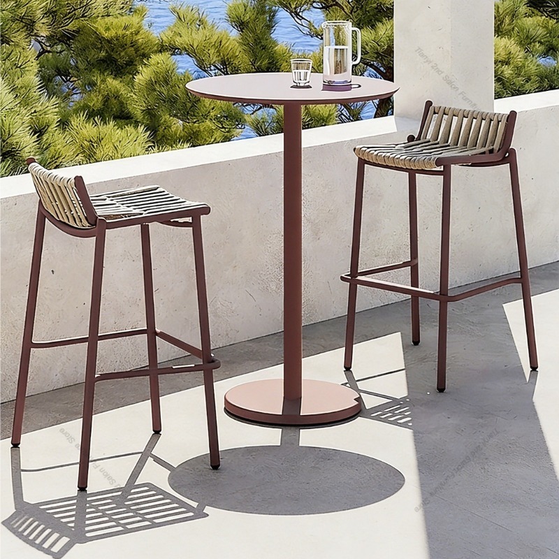 Nordic Outdoor Aluminum Alloy  - Outdoor Furniture For Cafe 评论和价格