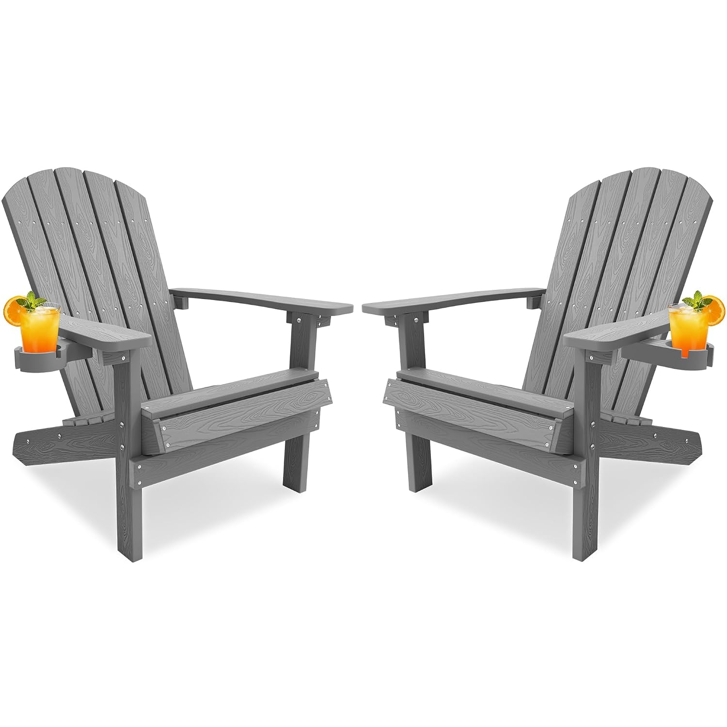 Weather Resistant Adirondack C - Outdoor Furniture Fire Pit Set 评论和价格