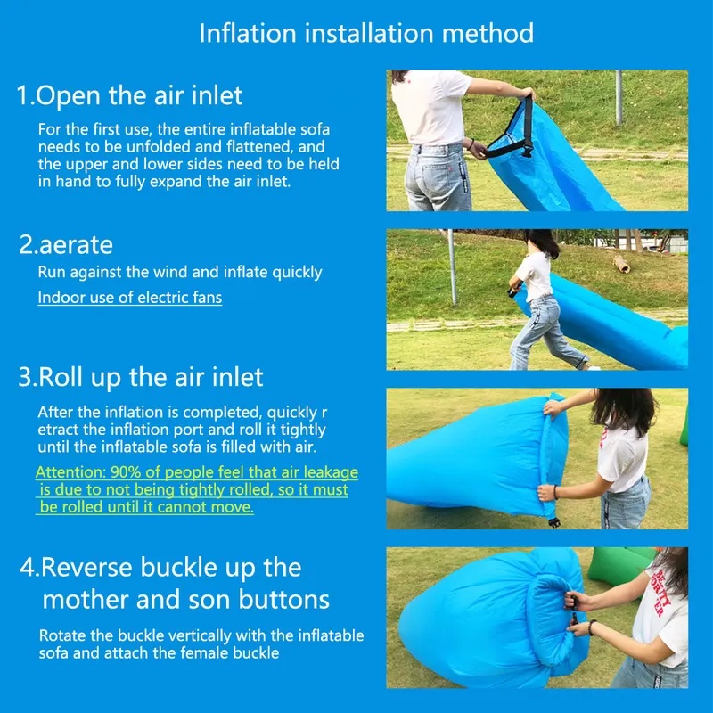 Portable Inflatable Sofa Loung - Outdoor Furniture European 评论和价格