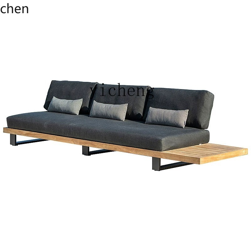 HYS outdoor teak sofa courtyar - Outdoor Furniture Hotel 评论和价格